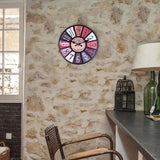 Wall Clock 3D Round Retro Quartz Hanging Clock for Pub Home Decor 2019ing - one46.com.au