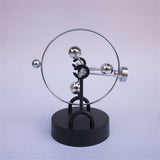 Desktop Decor Electromagnetic Pendulum Figurines Perpetual Instrument Model Figurine Home Decoration Newton Cradle Crafts - one46.com.au