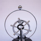 Desktop Decor Electromagnetic Pendulum Figurines Perpetual Instrument Model Figurine Home Decoration Newton Cradle Crafts - one46.com.au