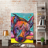 10807 Dean Ruo Dog K Frameless Decorative Painting Painting Wall Decoration Art Canvas Modern Home Decoration Painting - one46.com.au