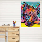 10807 Dean Ruo Dog K Frameless Decorative Painting Painting Wall Decoration Art Canvas Modern Home Decoration Painting - one46.com.au