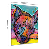 10807 Dean Ruo Dog K Frameless Decorative Painting Painting Wall Decoration Art Canvas Modern Home Decoration Painting - one46.com.au