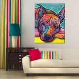 10807 Dean Ruo Dog K Frameless Decorative Painting Painting Wall Decoration Art Canvas Modern Home Decoration Painting - one46.com.au