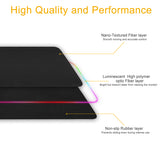 iMice RGB Mouse Pad Large Mousepad XL Computer Mousepad Gaming Mouse Pad Carpet Mouse Mat Desk Mat USB Game Keyboard Pad - one46.com.au