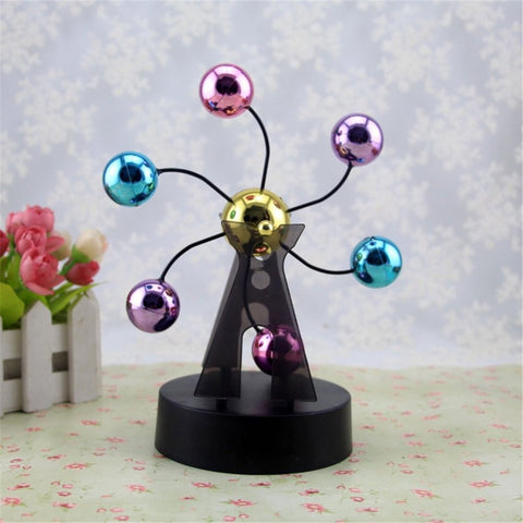 Color Ferris Wheel Electromagnetic Pendulum Permanent Instrument Model Desktop Decoration Couple Gift - one46.com.au