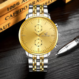 Men's Wrist Watches Mens Watches Top Brand Luxury Orlando Clock Stainless Steel Men's Watch Men erkek kol saati reloj hombre - one46.com.au