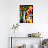 1PC Colorful Night Scene Art Decoration Painting Gift Modern Wall Pictures Home Decor Accessories For Living Room Oil Painting - one46.com.au