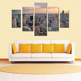 10790 5 City View Frameles Oil Painting Canvas Painting Wall Decoration Art Canvas Modern Home Decoration Painting - one46.com.au