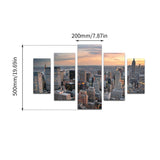 10790 5 City View Frameles Oil Painting Canvas Painting Wall Decoration Art Canvas Modern Home Decoration Painting - one46.com.au