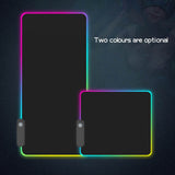 HOT-Gaming Mouse Pad Rgb Oversized Glowing Led Extended Illuminated Keyboard Thicken Colorful For Pc Computer Laptop - one46.com.au