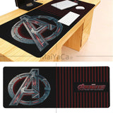 MaiYaCa New Design Avengers Logo Age of Ultron Laptop Gaming Mice Mousepad Design Pattern Computer Mousepad Gaming Mouse Pad - one46.com.au
