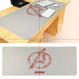MaiYaCa New Design Avengers Logo Age of Ultron Laptop Gaming Mice Mousepad Design Pattern Computer Mousepad Gaming Mouse Pad - one46.com.au