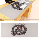 MaiYaCa New Design Avengers Logo Age of Ultron Laptop Gaming Mice Mousepad Design Pattern Computer Mousepad Gaming Mouse Pad - one46.com.au
