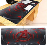 MaiYaCa New Design Avengers Logo Age of Ultron Laptop Gaming Mice Mousepad Design Pattern Computer Mousepad Gaming Mouse Pad - one46.com.au