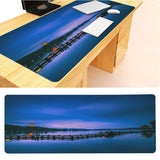 MaiYaCa  West Lake Night Scene Keyboard Gaming MousePads Size for 40x90CM Speed Version Gaming Mousepads - one46.com.au