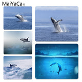 MaiYaCa Beautiful Anime Humpback Whales Large Mouse pad PC Computer mat Size for 18x22cm 25x29cm Small Mousepad - one46.com.au