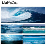 MaiYaCa  Rolling Waves Durable Rubber Mouse Mat Pad Size for 40x90CM Speed Version Gaming Mousepads - one46.com.au