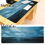 MaiYaCa  Rolling Waves Durable Rubber Mouse Mat Pad Size for 40x90CM Speed Version Gaming Mousepads - one46.com.au
