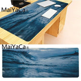 MaiYaCa  Rolling Waves Durable Rubber Mouse Mat Pad Size for 40x90CM Speed Version Gaming Mousepads - one46.com.au