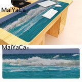 MaiYaCa  Rolling Waves Durable Rubber Mouse Mat Pad Size for 40x90CM Speed Version Gaming Mousepads - one46.com.au