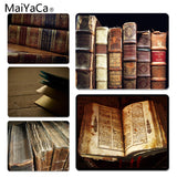 MaiYaCa Boy Gift Pad Old Book Laptop Computer Mousepad Size for 180x220x2mm and 250x290x2mm Rubber Mousemats - one46.com.au