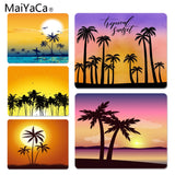 MaiYaCa  Sunset DIY Design Pattern Game mousepad Size for 25x29x0.2cm Gaming Mousepads - one46.com.au