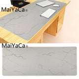 MaiYaCa White Marble Durable Rubber Mouse Mat Pad Size for 40x90CM Speed Version Gaming Mousepads Laptop Gaming Mice Mousepad - one46.com.au