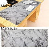 MaiYaCa White Marble Durable Rubber Mouse Mat Pad Size for 40x90CM Speed Version Gaming Mousepads Laptop Gaming Mice Mousepad - one46.com.au