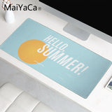 MaiYaCa 300 * 600 mm Big Mouse pad Hello Summer Wallpaper Desk Mat Surface Waterproof Laptop Gaming Mice Mousepad - one46.com.au