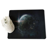 MaiYaCa Funny Glossy Space Planet Stars Solar System Large Mouse pad PC Computer mat Size for 18x22cm 25x29cm Small Mousepad - one46.com.au