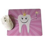 MaiYaCa Custom Skin Cute Tooth DIY Design Pattern Game mousepad Size for 180x220x2mm and 250x290x2mm Rubber Mousemats - one46.com.au