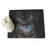 MaiYaCa Peacock Cat Tiger Horse Pet Unique Desktop Pad Game Not Lockedge Mousepad Size for 25x29x0.2cm Gaming Mousepads - one46.com.au