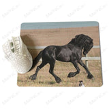 MaiYaCa Peacock Cat Tiger Horse Pet Unique Desktop Pad Game Not Lockedge Mousepad Size for 25x29x0.2cm Gaming Mousepads - one46.com.au