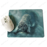 MaiYaCa Peacock Cat Tiger Horse Pet Unique Desktop Pad Game Not Lockedge Mousepad Size for 25x29x0.2cm Gaming Mousepads - one46.com.au