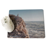 MaiYaCa Funny Man sitting on the  of a cliff MousePads Computer Laptop Anime Mouse Mat Size for 18x22cm 25x29cm Mousepad - one46.com.au