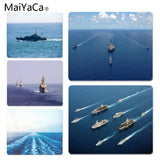 MaiYaCa  Warships on the sea Customized laptop Gaming mouse pad Size for 18x22x0.2cm Gaming Mousepads - one46.com.au