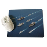 MaiYaCa  Warships on the sea Customized laptop Gaming mouse pad Size for 18x22x0.2cm Gaming Mousepads - one46.com.au