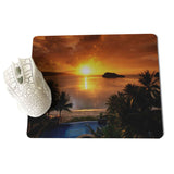 MaiYaCa Sunset Palms  mouse pad gamer play mats Size for 18x22x0.2cm Gaming Mousepads - one46.com.au