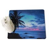 MaiYaCa Sunset Palms  mouse pad gamer play mats Size for 18x22x0.2cm Gaming Mousepads - one46.com.au
