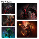 MaiYaCa  Shadow Fiend Art Dark Gamer Speed Mice Retail Small Rubber Mousepad Size for 18x22x0.2cm Gaming Mousepads - one46.com.au