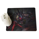 MaiYaCa  Shadow Fiend Art Dark Gamer Speed Mice Retail Small Rubber Mousepad Size for 18x22x0.2cm Gaming Mousepads - one46.com.au