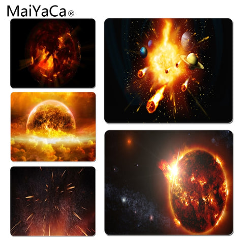 MaiYaCa  Starburst Explosion Laptop Gaming Mice Mousepad Size for 18x22x0.2cm Gaming Mousepads - one46.com.au