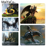 MaiYaCa In Stocked How To Train Your Dragon Office Mice Gamer Soft Mouse Pad Size for 18x22cm 25x29cm Small Mousepad - one46.com.au