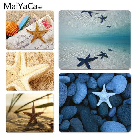 MaiYaCa Deep sea starfish Large Mouse pad PC Computer mat Size for 18x22x0.2cm Gaming Mousepads - one46.com.au