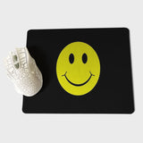 MaiYaCa Smiley Face Black Background Office Mice Gamer Soft Mouse Pad Size for 18x22x0.2cm Gaming Mousepads - one46.com.au