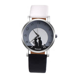 2018 New Fashion Lovely Cat Pattern Casual Leather Band Watches Women Wristwatches Quartz Watch Clock Relogio Feminino Drop Ship - one46.com.au