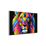 10729 Colorful Animal Lion Frameless Painting Canvas Decorative Painting Art Canvas Modern Home Decoration Painting - one46.com.au