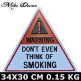 [ Mike Decor ] HAZARDOUS MATERIAL Factory Painting Triangle Plaque Public decor YD-524 - one46.com.au