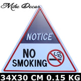 [ Mike Decor ] HAZARDOUS MATERIAL Factory Painting Triangle Plaque Public decor YD-524 - one46.com.au