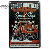 [ Mike86 ] HQ Motor Service Sex Wall Sign Metal Plaque Iron Painting Retro Gift Bar Friend Home Decor 20X30 CM AA-960 - one46.com.au